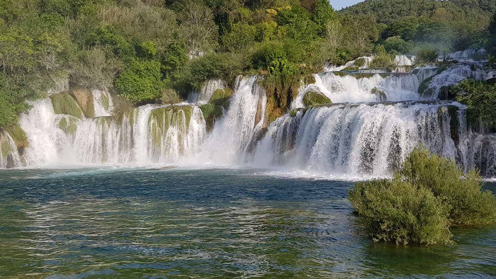 Beautiful waterfalls - a place we visit on our guided tours